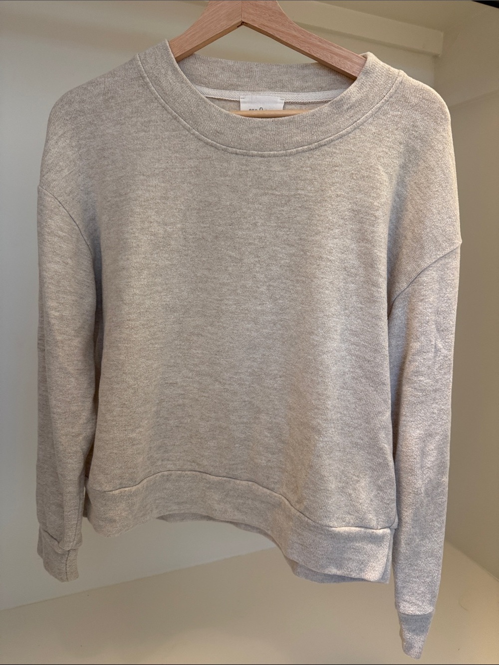 Everyday Crewneck Sweatshirt in Light Gray